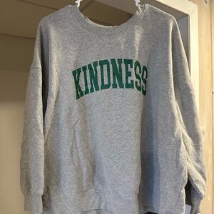 Gray Kindness Swearshirt